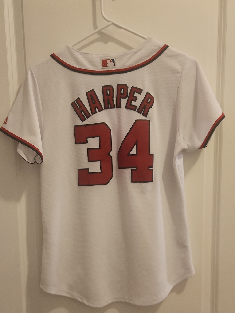 Washington Nationals Youth Bryce Harper #34 Baseball Jersey